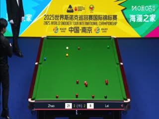 2025斯诺克国际锦标赛32进16 雷佩凡5-6赵心童（朱峰立） 20251104海报