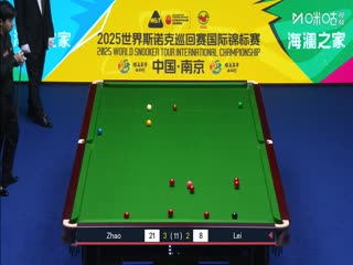 2025斯诺克国际锦标赛32进16 雷佩凡5-6赵心童 20251104海报