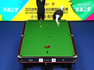 2025斯诺克国际锦标赛16进8 斯佳辉1-6赵心童 20251105海报