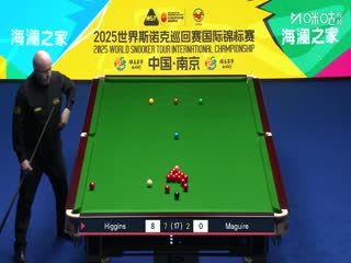 2025斯诺克国际锦标赛半决赛第二阶段 约翰·希金斯9-2斯蒂芬·马奎尔 20251108海报