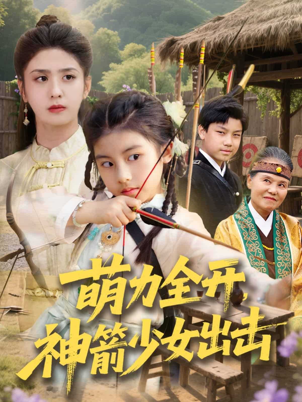 萌力全开神箭少女出击海报