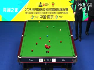 2025斯诺克国际锦标赛半决赛第一场 赵心童6-9吴宜泽（第二阶段）（朱蒙） 20251107海报