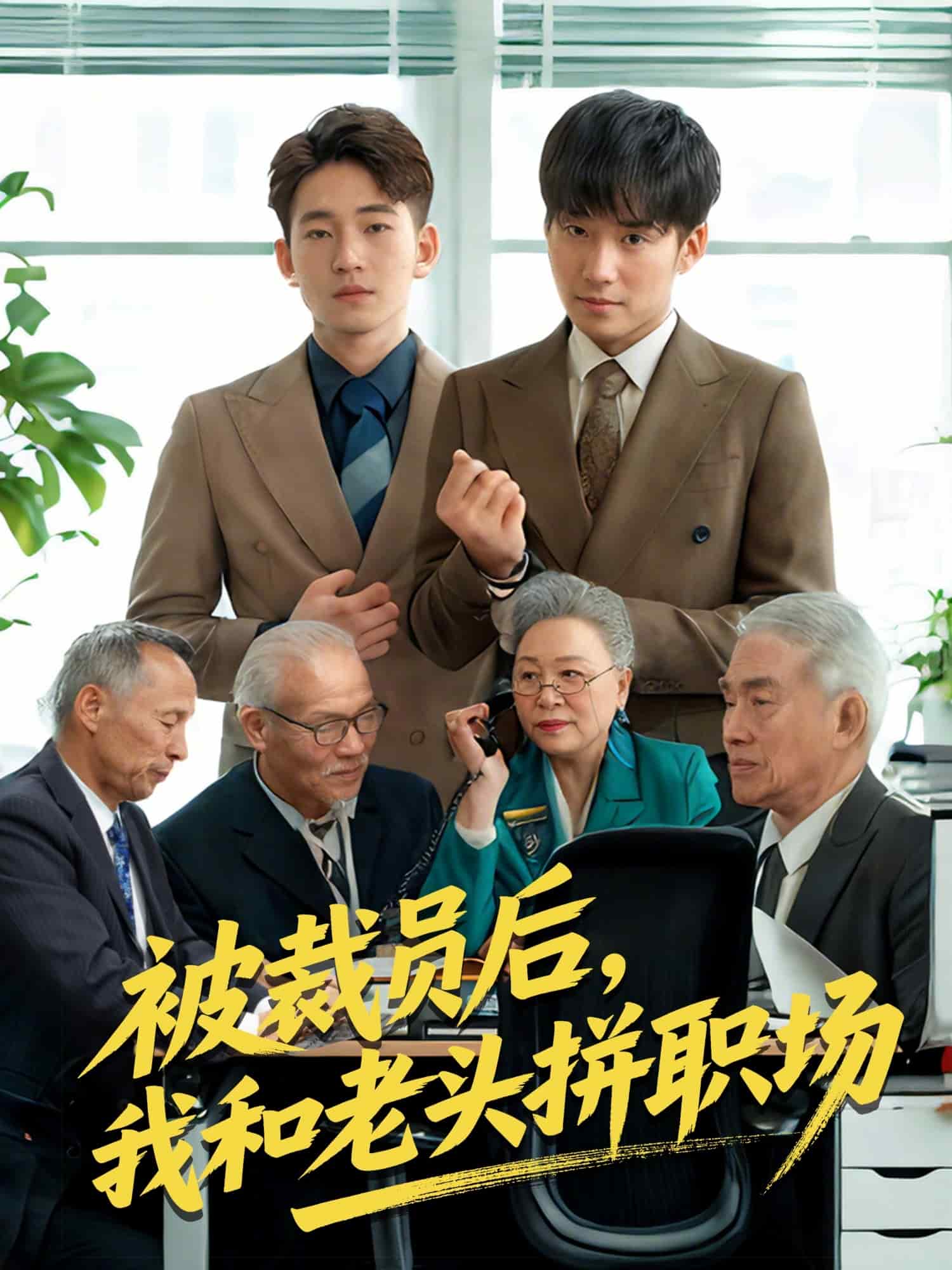 被裁员后我和老头拼职场海报