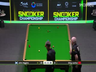 斯诺克利雅得狂欢季沙特大师赛第二轮 约翰·希金斯4-0丁俊晖（朱峰立） 20251120海报