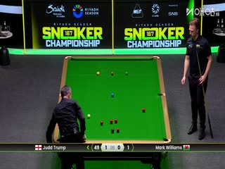 斯诺克利雅得狂欢季沙特大师赛四分之一决赛 贾德·特鲁姆普4-0马克·威廉姆斯 20251121海报