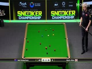 斯诺克利雅得狂欢季沙特大师赛半决赛 马克·艾伦1-4尼尔·罗伯逊 20251121海报
