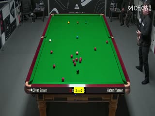 斯诺克英锦赛资格赛 哈特姆·亚辛5-4奥利弗·布朗（一） 20251122海报