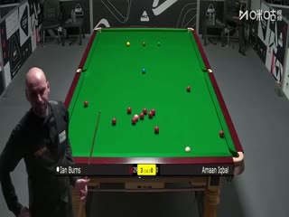 斯诺克英锦赛资格赛 伊恩·伯恩斯6-0阿曼·伊克巴尔 20251122海报