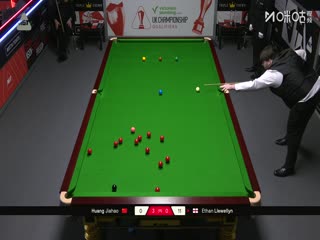 斯诺克英锦赛资格赛 黄佳浩6-0伊森·卢埃林 20251122海报