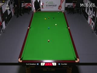 斯诺克英锦赛资格赛第二轮112进80 斯科特·唐纳森6-5罗斯·缪尔 20251124海报