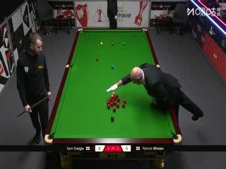斯诺克英锦赛资格赛144进112 山姆·克雷吉6-3帕特里克·惠兰 20251123海报