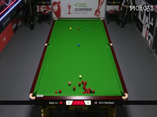 斯诺克英锦赛资格赛144进112 江俊6-0明克·努查鲁特 20251123海报