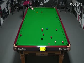 斯诺克英锦赛资格赛第二轮112进80 常冰玉6-4迪伦·埃莫里 20251123海报