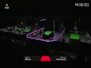 斯诺克英锦赛资格赛第二轮112进80 罗伯特·米尔金斯6-2马特乌斯·巴拉诺夫斯基 20251123海报