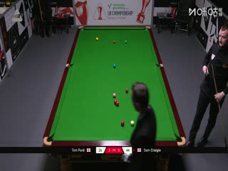 斯诺克英锦赛资格赛第三轮80进48 汤姆·福德6-2山姆·克雷吉 20251126海报