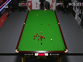 斯诺克英锦赛资格赛第二轮112进80 杰米·琼斯6-3阿什利·休吉尔 20251124海报