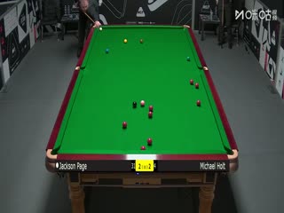 斯诺克英锦赛资格赛第三轮80进48 杰克逊·佩奇3-6迈克尔·霍尔特 20251125海报