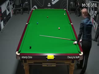 斯诺克英锦赛资格赛第二轮112进80 阿尔特米·齐津6-3张家玮 20251124海报