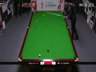 斯诺克英锦赛资格赛第三轮80进48 庞俊旭6-4利亚姆·海菲尔德（朱峰立） 20251125海报