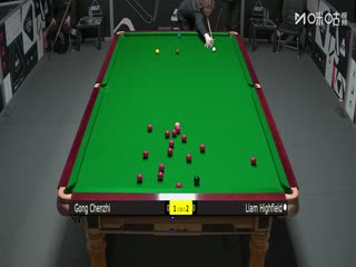 斯诺克英锦赛资格赛第二轮112进80 巩晨智3-6利亚姆·海菲尔德 20251124海报