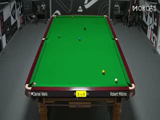 斯诺克英锦赛资格赛第三轮80进48 丹尼尔·威尔斯6-5罗伯特·米尔金斯 20251125海报