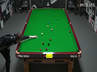 斯诺克英锦赛资格赛第二轮112进80 本·默滕斯5-6江俊 20251124海报