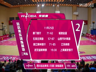 WCBA 季前赛 武汉盛帆黄鹤VS上海浦发银行 20251125海报