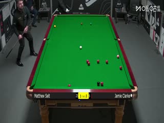 斯诺克英锦赛资格赛第三轮80进48 马修·塞尔特2-6杰米·克拉克 20251125海报