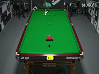 斯诺克英锦赛资格赛第二轮112进80 阿兰·泰勒6-4罗比·麦圭根 20251124海报