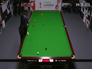 斯诺克英锦赛资格赛第三轮80进48 庞俊旭6-4利亚姆·海菲尔德 20251125海报