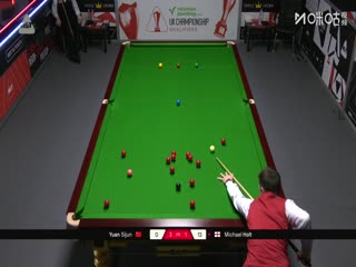 斯诺克英锦赛资格赛晋级轮 袁思俊3-6迈克尔·霍尔特（朱蒙） 20251126海报