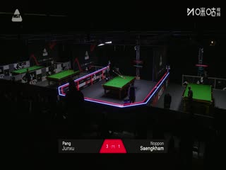 斯诺克英锦赛资格赛晋级轮 庞俊旭6-2诺鹏·桑卡姆 20251127海报