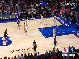 NBA常规赛 老鹰VS76人 20251201海报