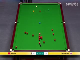 斯诺克英锦赛正赛32进16轮次 吴宜泽6-4迈克尔·霍尔特（朱蒙） 20251130海报