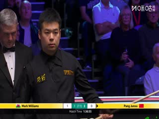 斯诺克英锦赛正赛16进8轮次 马克·威廉姆斯3-6庞俊旭 20251203海报