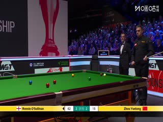 斯诺克英锦赛正赛32进16轮次 罗尼·奥沙利文4-6周跃龙（柏林） 20251202海报
