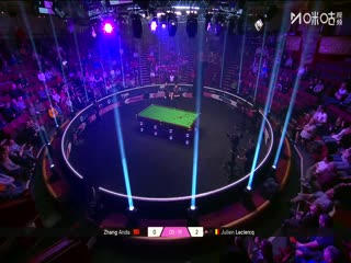 斯诺克单局限时赛128进64 张安达25-32朱利安·勒克莱 20251210海报