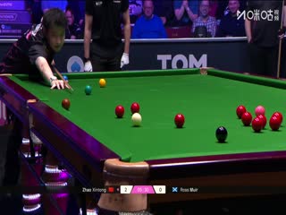 斯诺克单局限时赛128进64 罗斯·缪尔34-21赵心童（柏林） 20251211海报