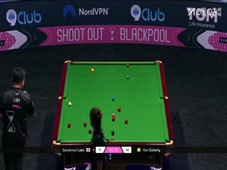 斯诺克单局限时赛64进32 林杉峰51-41肯·达赫迪（乔迁） 20251212海报