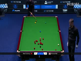 斯诺克苏格兰公开赛第一轮64进32 肖国栋4-3迈克尔·霍尔特 20251216海报
