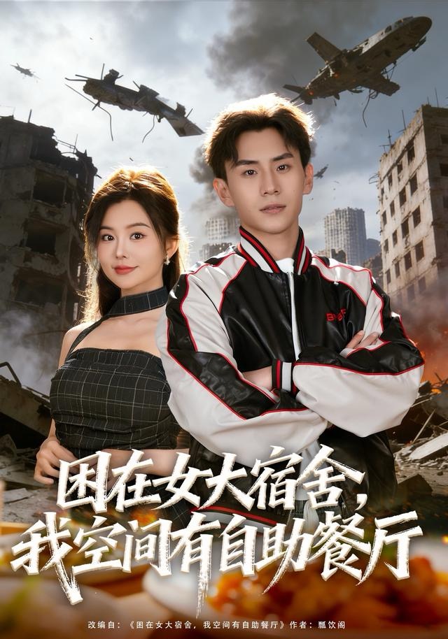困在女大宿舍，我空间有自助餐厅海报