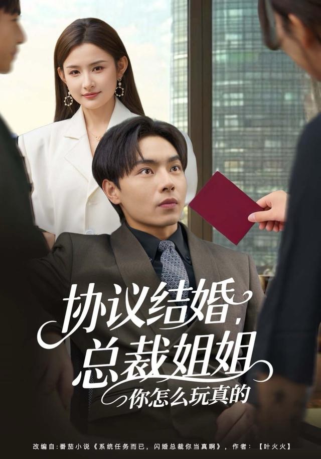 协议结婚，总裁姐姐你怎么玩真的海报