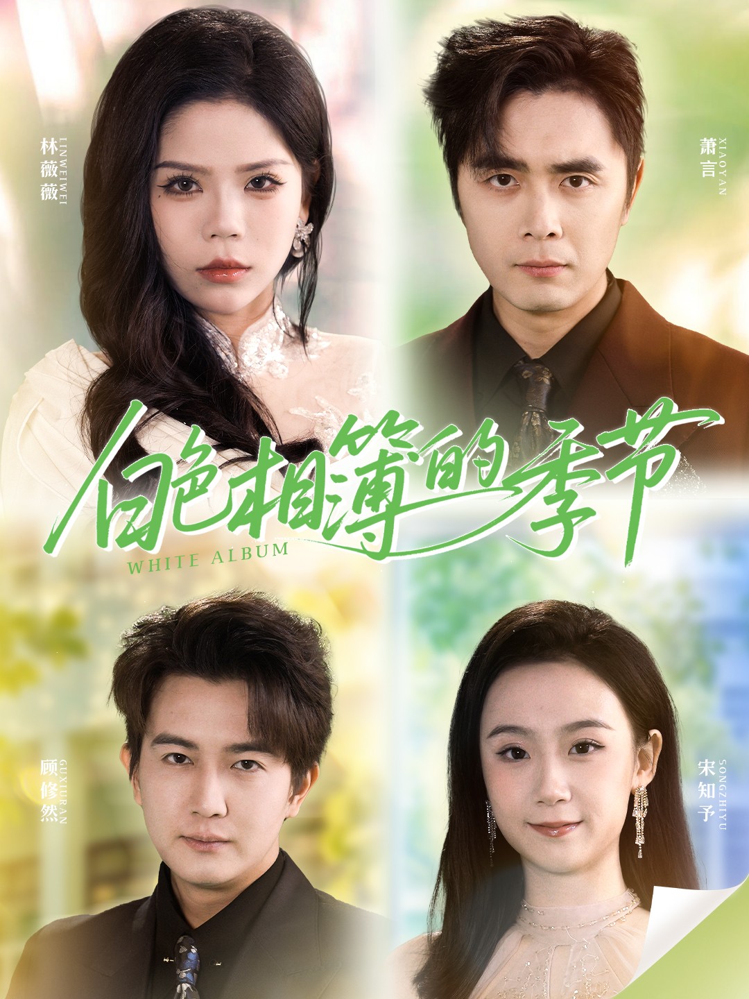 白色相簿的季节海报