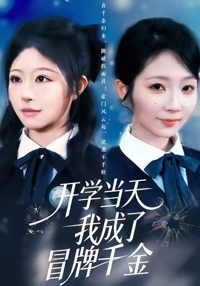 开学当天我成了冒牌千金海报
