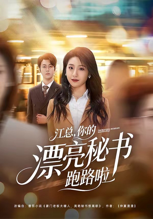 江总，你的漂亮秘书跑路啦海报